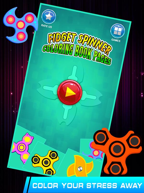 Fidget Spinner Coloring Book Pages APK Download Free Educational GAME for Android APKPure.com